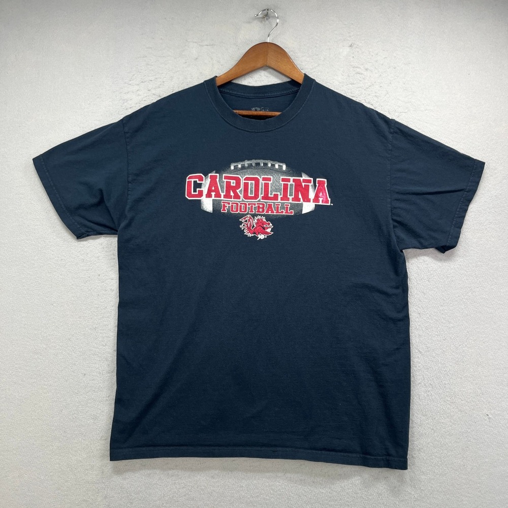 Carolina Football Russell T Shirt Mens XL Black South Carolina Gamecocks NCAA